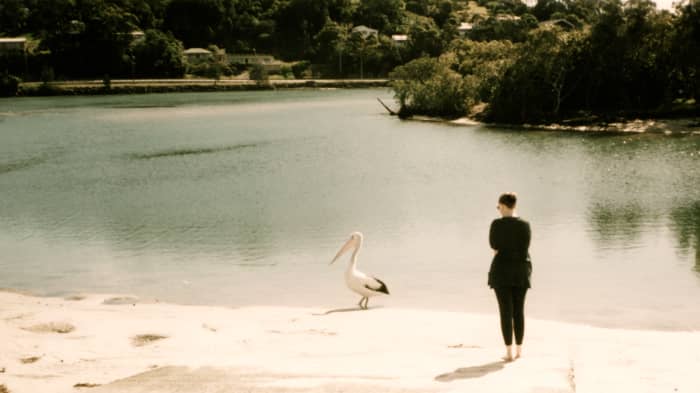 Take rest breaks while travelling - it helps to keep pain manageable. The author in NSW, Australia, in 1995.