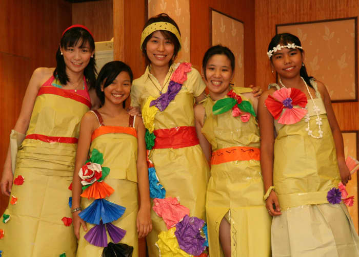 Take a look at what our Designers came up with. And all they had were manila and colored papers on hand.