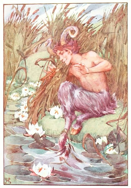 A picture of Pan, the demi god that Ferlin Nyxly disguised himself as.