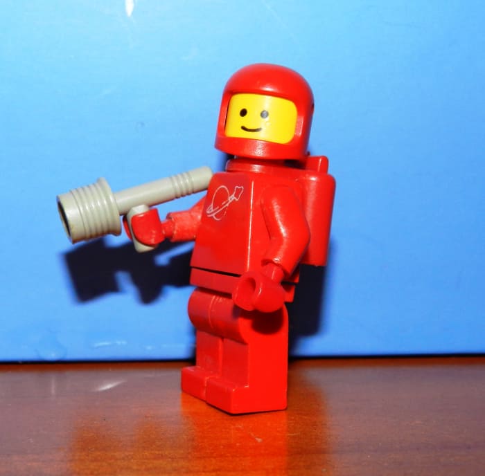 Spaceman Vintage Lego Minifigure