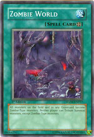 She's a zombie, he's a zombie, your friend's a zombie, everyone's a zombie! And boy has your deck's survival rate dropped for some reason.