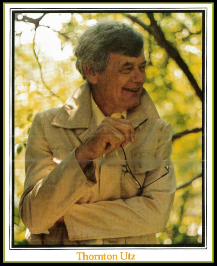Thornton Utz's works of illustrations, portraiture and sculpture can be found in many noted museums and galleries.