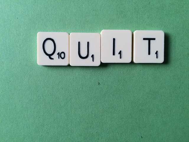 When is quitting the right option?
