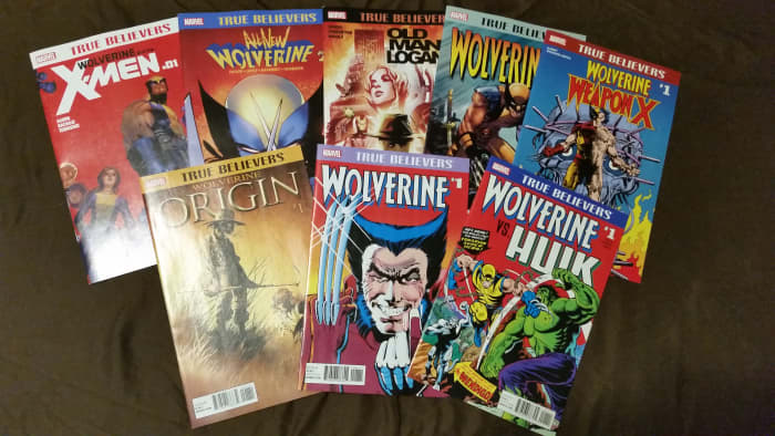 Marvel is definitely hoping to capitalize on the new "Logan" film with these bargain priced reprints of classic Wolverine tales.