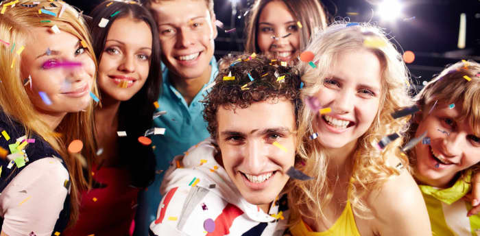 Sometimes a group of friends will go out dancing together as a way to spend with each other, but not be interested in dancing with other people