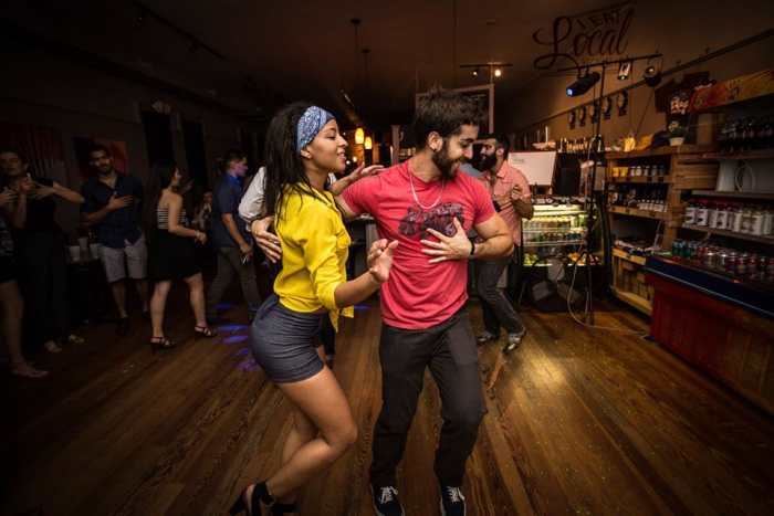 Some salsa clubs are really casual and people don't really dress up.