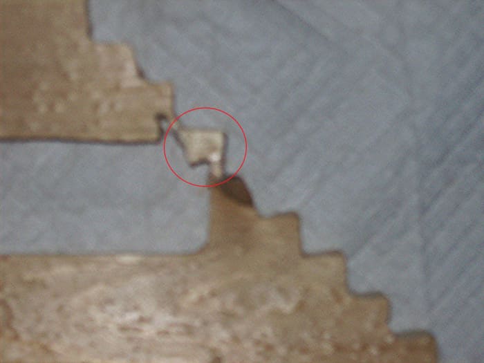 Errors in cutting can be remedied many ways. If you use glue on a surface to be stained, sprinkle sawdust on top of the glue so stain can be absorbed. Dry glue does not accept stain.