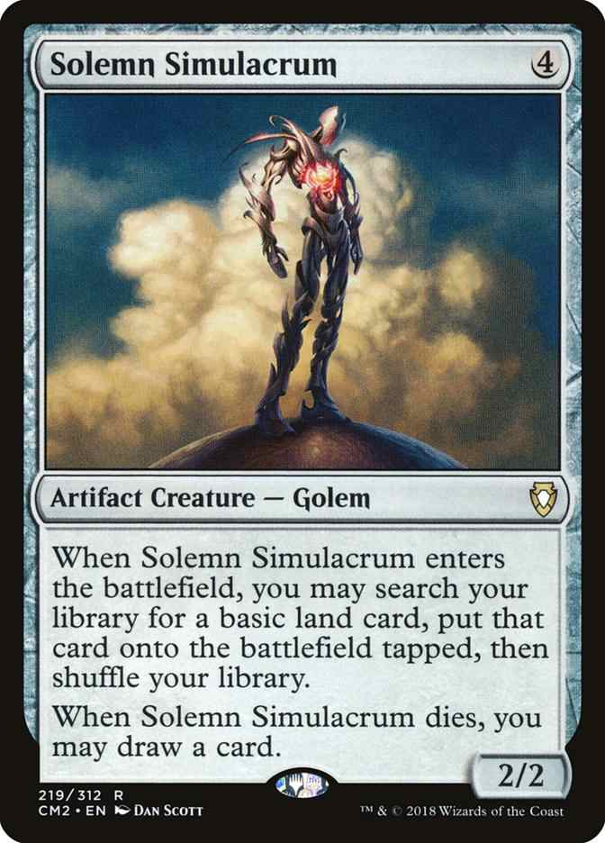 Solemn Simulacrum mtg