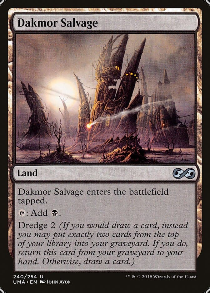 how does dredge work with emrakul