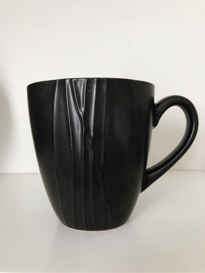 I always like black. It's bold and strong just like coffee. If you are a coffee lover, a black mug is a must!