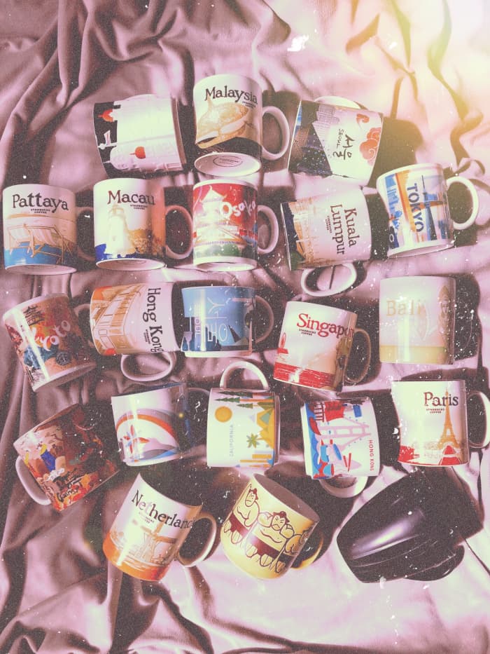 These coffee mugs are not just a travel memorabilia, but there was a memorable story and travel experience behind every mug!