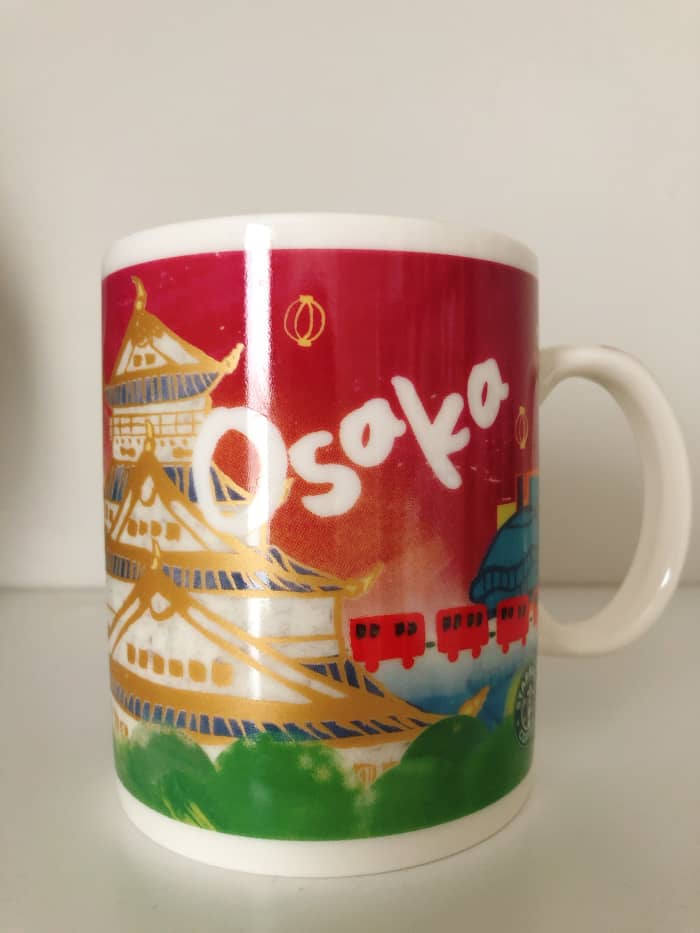 I got this mug from my brother while he was in Japan for work. I've been to Osaka but, I never had a chance to visit the city.