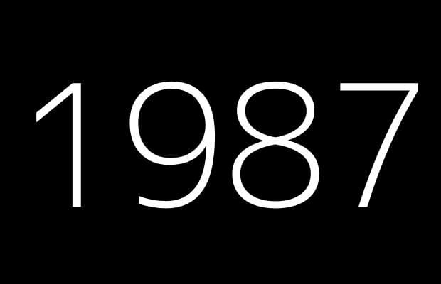 Year 1987 Fun Facts, Trivia, and History - HobbyLark