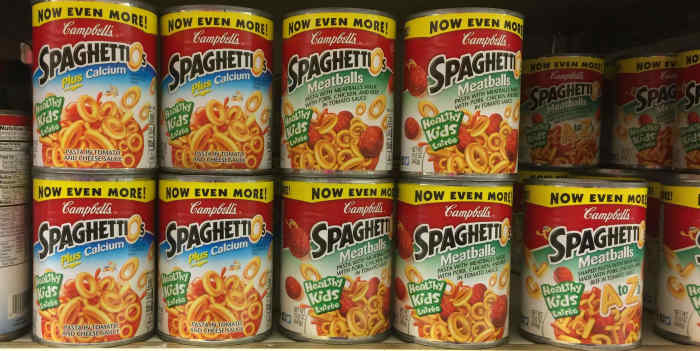 In 1991, SpaghettiOs were all the rage.