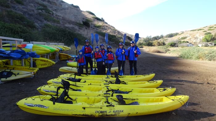 Exploring the sea caves around Santa Cruz Island with a guided tour is a unique and adventurous experience in Southern California.