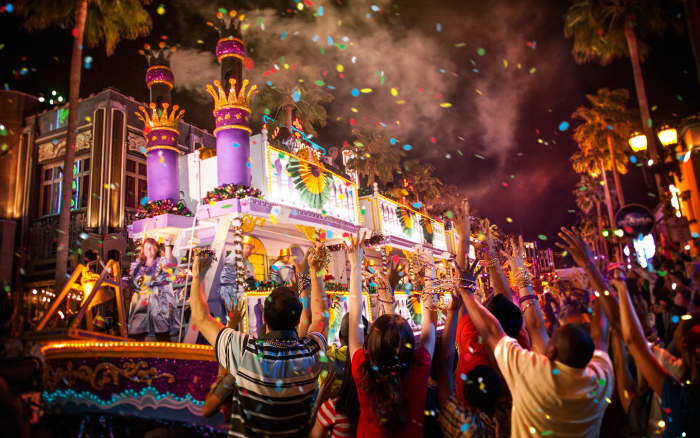 The big night parades that occur just a few days before Mardi Gras are some of the most enjoyable events of Carnival season.