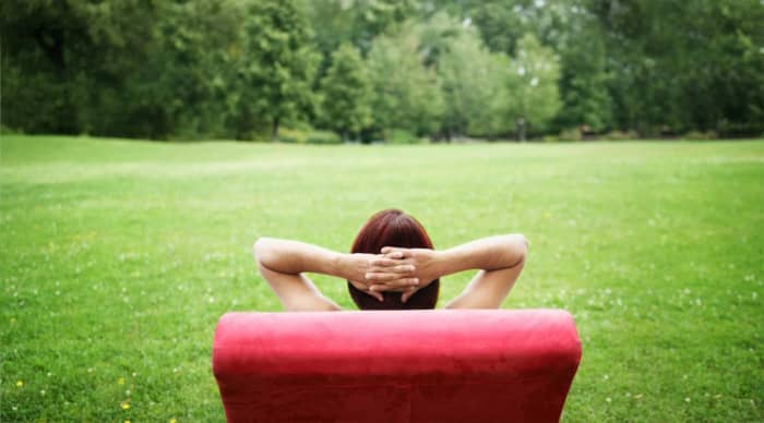 Time outside is a good start to increase your connection to something beyond your thoughts