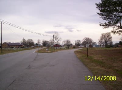 This is a Long View of the City of Hodges, Ala., where (a) city diner once stood. The Hodges City Diner, may she always be remembered.