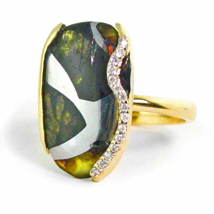 A pallasite ring