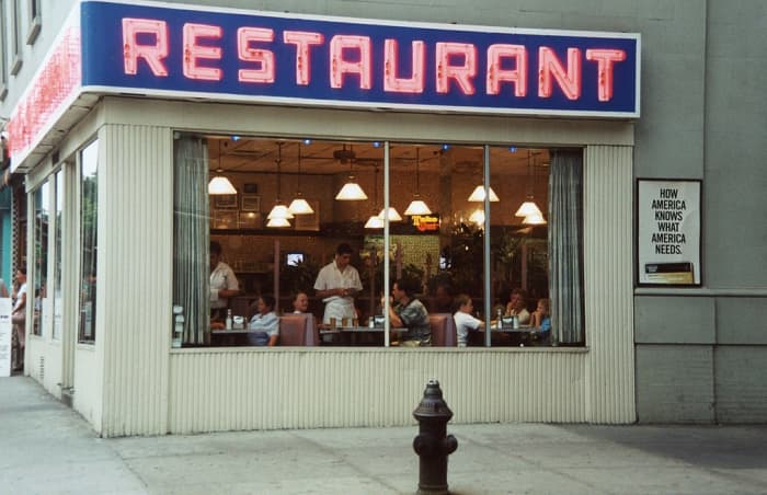 Tom's Restaurant New York City famous for Monk's in Seinfield. This, dear readers, is NOT where this commentary took place.