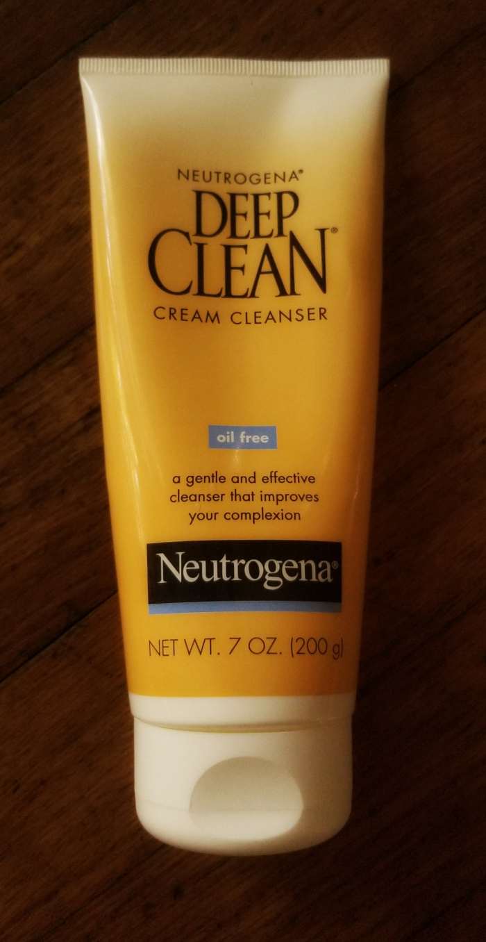 Neutrogena Deep Clean Cream Cleanser is my favorite for fresh, clean skin.