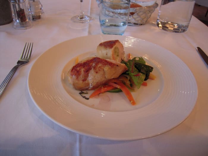 In the near future, this will be a dinner course made from cultured meat where no chicken was harmed.