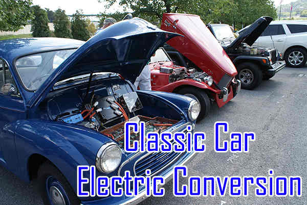 We just might have a future we convert classic cars to electric. 