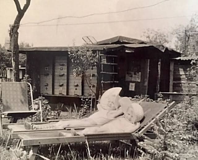Some of Antje's fondest memories of growing up in East Germany were spending time at her grandmother's house that had a large yard to explore and play in.
