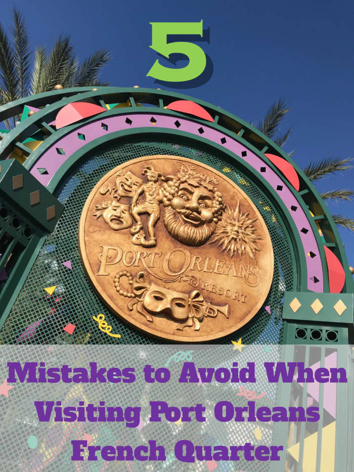 Don't make the same mistakes we did when we visited the lovely Port Orleans French Quarter resort at Walt Disney World. Here are 5 that we made and tips on how to avoid them.