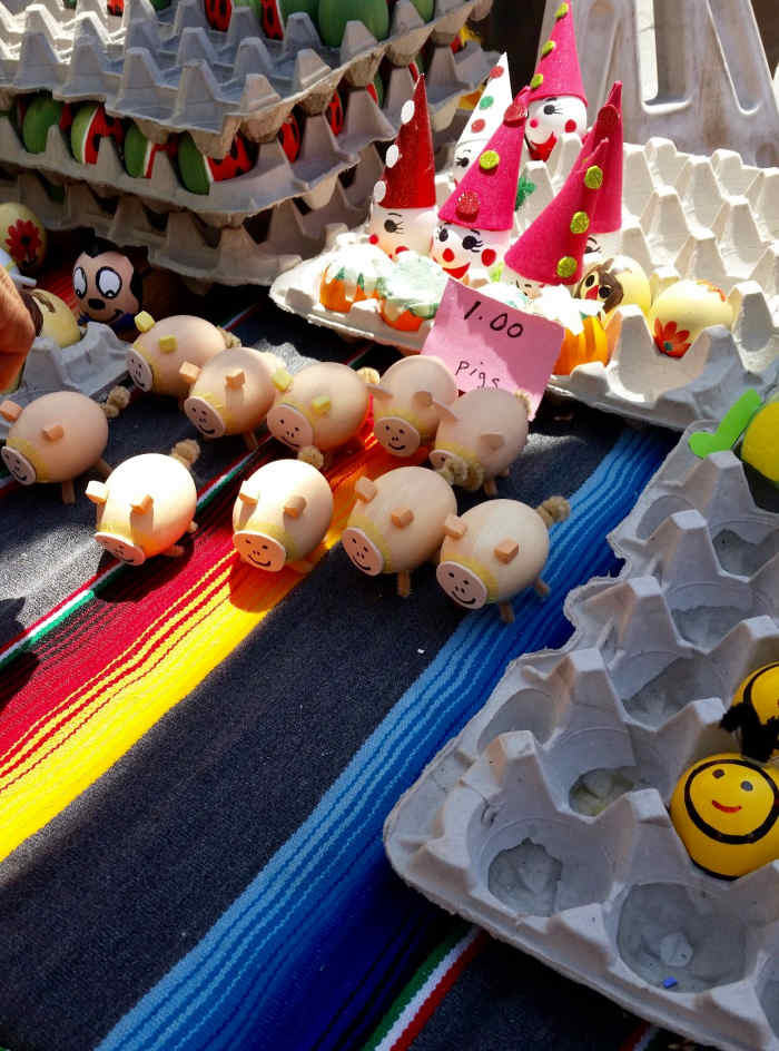 Poem Breaking Fiesta Eggs LetterPile