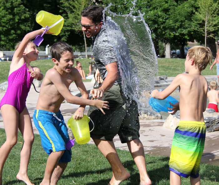 Your kids will feel more open and social with other people if they are given free reign during family play time to run and laugh and express themselves.