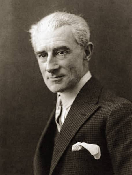 Photograph of Ravel in 1925.