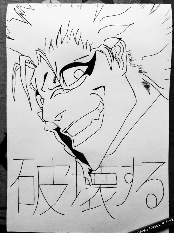 'Whether you're a Human, or a Shinigami or an Arrancar, anyone who looks at me like they're underestimating my power, I'll smash every one of 'em into oblivion' - Grimmjow Jaegerjaquez