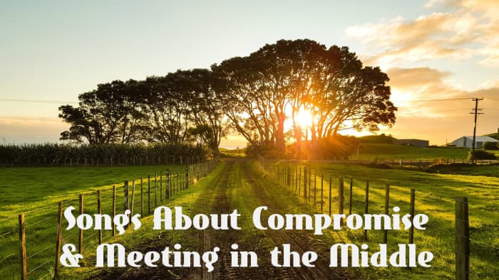 Since we can't always get what we want in relationships, business, politics, or other aspects of life, celebrate the benefits of compromise with pop, rock, and country songs about meeting in the middle.