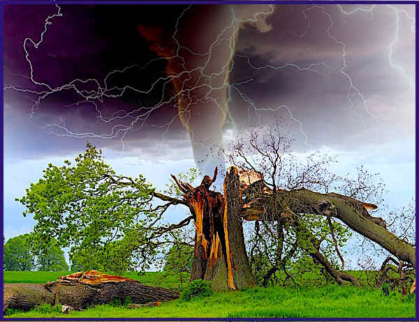 Hurricanes can spawn dozens of powerful tornadoes, and even create massive electrical storms under certain conditions.