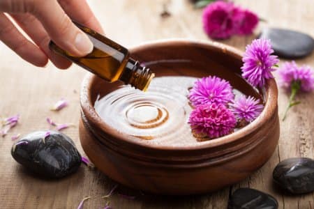 Many people use lavender in essential oil diffusers to circulate the beneficial aroma around their home.