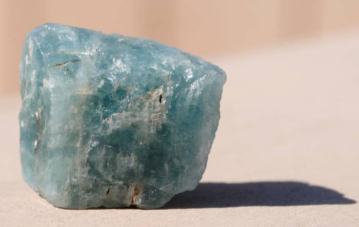 Aquamarine is a great choice for keeping water plants healthy.