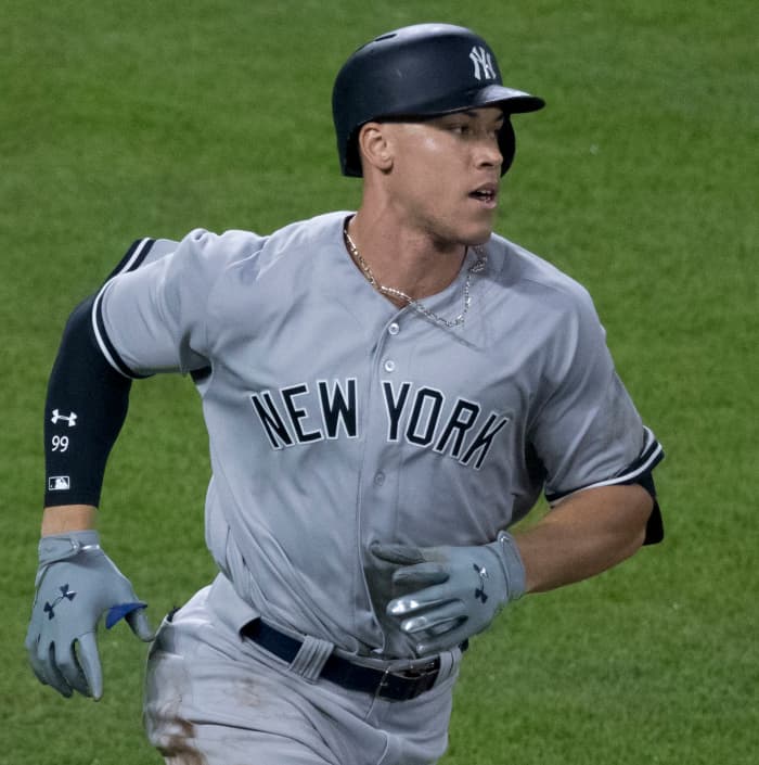 Aaron Judge's numbers in 2017 ranked him among the elite of all time.