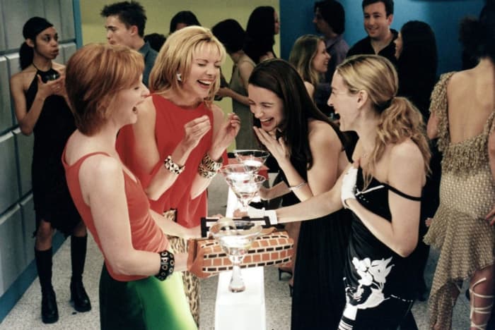 The Ladies of Sex and the City: From Left: Cynthia Nixon (Miranda Hobbes), Kim Cattrall (Samantha Jones), Kristin Davis (Charlotte York) and Sarah Jessica Parker (Carrie Bradshaw).