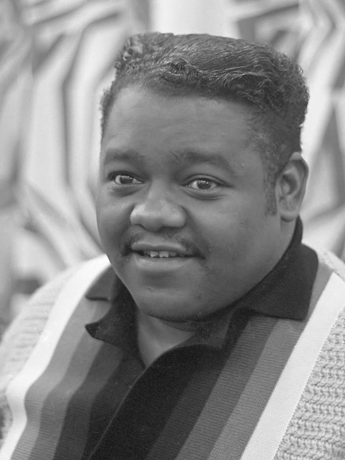 This is Fats Domino, He was grandmother, Patsy Aycock's favorite singer, even though she was born shortly after the Civil War ended.