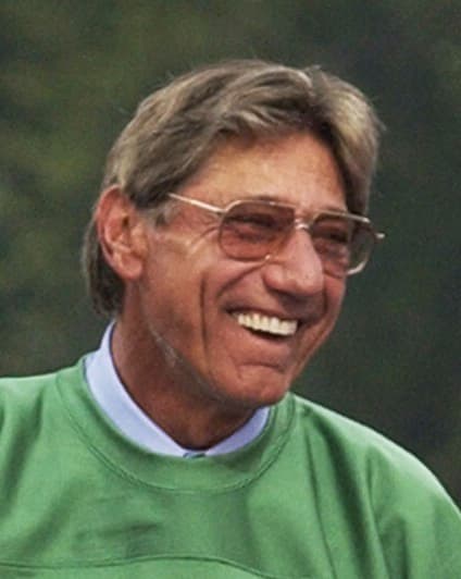 Joe Namath, the quarterback of the New York Yets who predicted a sure victory against the Baltimore Colts in Super Bowk III.