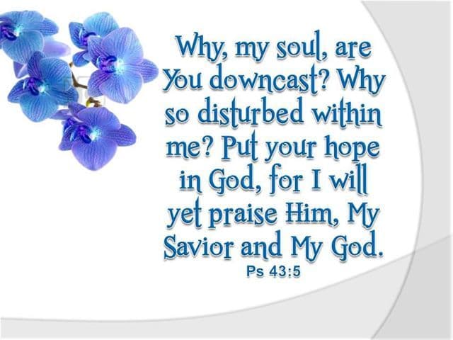 What To Do When Your Soul Is Downcast - HubPages - When Your Spirit Is Disturbed By Someone