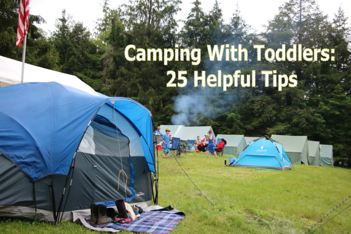 Camping with very young children requires special preparation to make the trip a success!