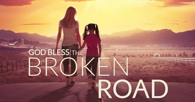 "God Bless the Broken Road" is a Christian drama movie starring Lindsay Pulsipher, Makenzie Moss, and Andrew Walker.