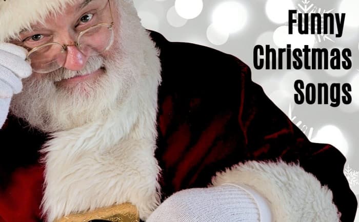 Add some humor to your holiday season with a playlist of funny pop, rock, country, and novelty Christmas songs.