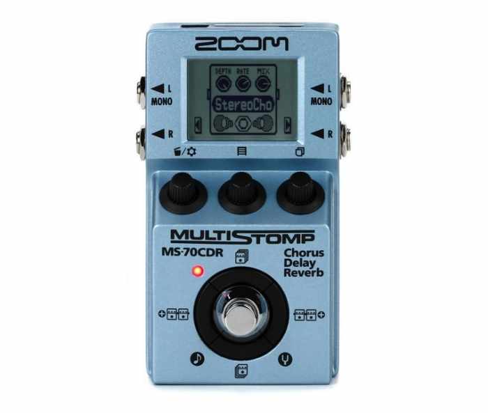 Review of the Zoom MS70CDR MultiStomp Chorus/Delay/Reverb Pedal HubPages