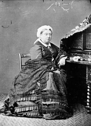 The familiar image of Victoria is a grim-faced and censorious old lady.