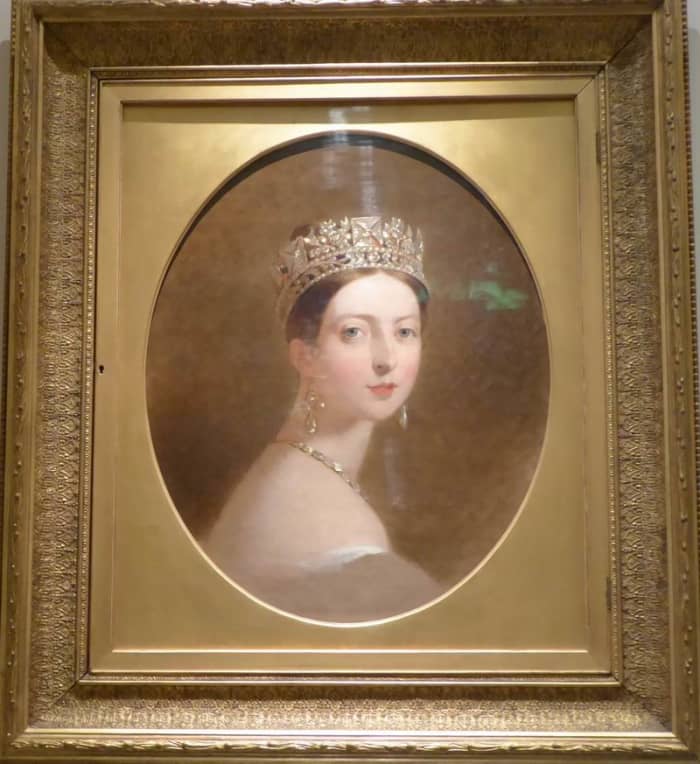 Portrait of Queen Victoria by Thomas Sully (1837-9). Image by Frances Spiegel 2019. All rights reserved.