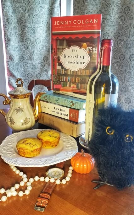 A ham, cheddar, and green onion corn muffin is the perfect companion snack to Jenny Colgan's "The Bookshop on the Shore."