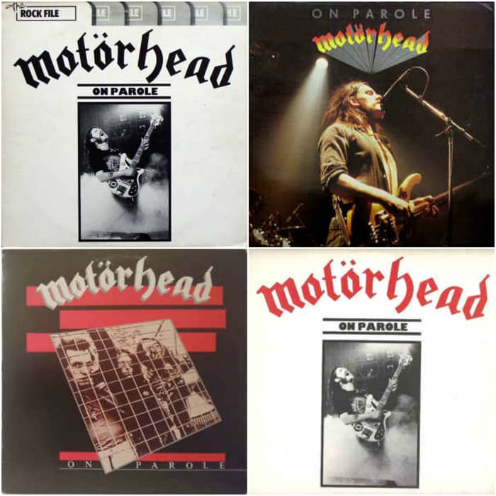 "On Parole" has been reissued many times over the years, by many different record labels, with many different covers.
